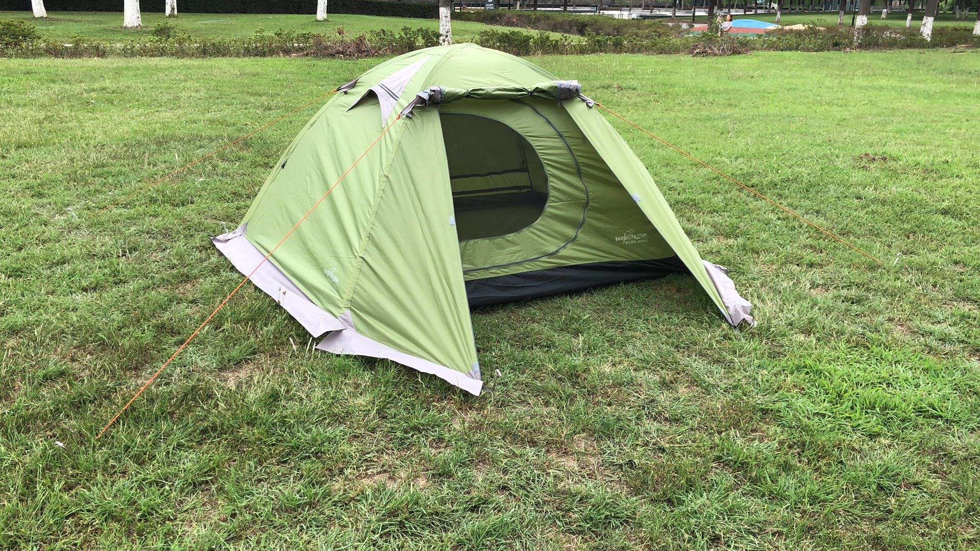 Yue Lai Inn ultra light 3-4 person tent Pole tent camping picnic tent manual tent double tent undefined