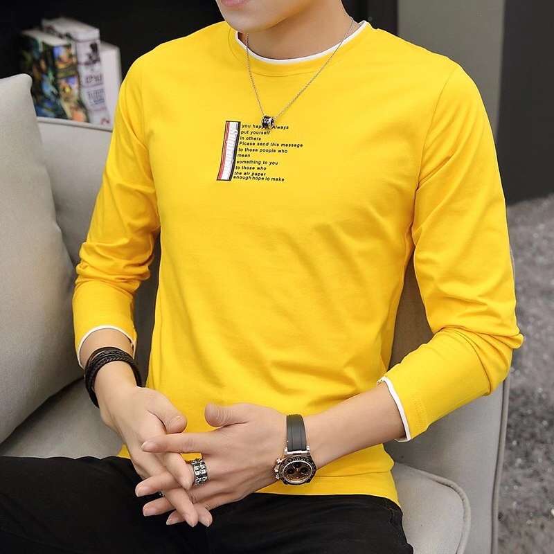 青少年时尚长袖T恤3320#。