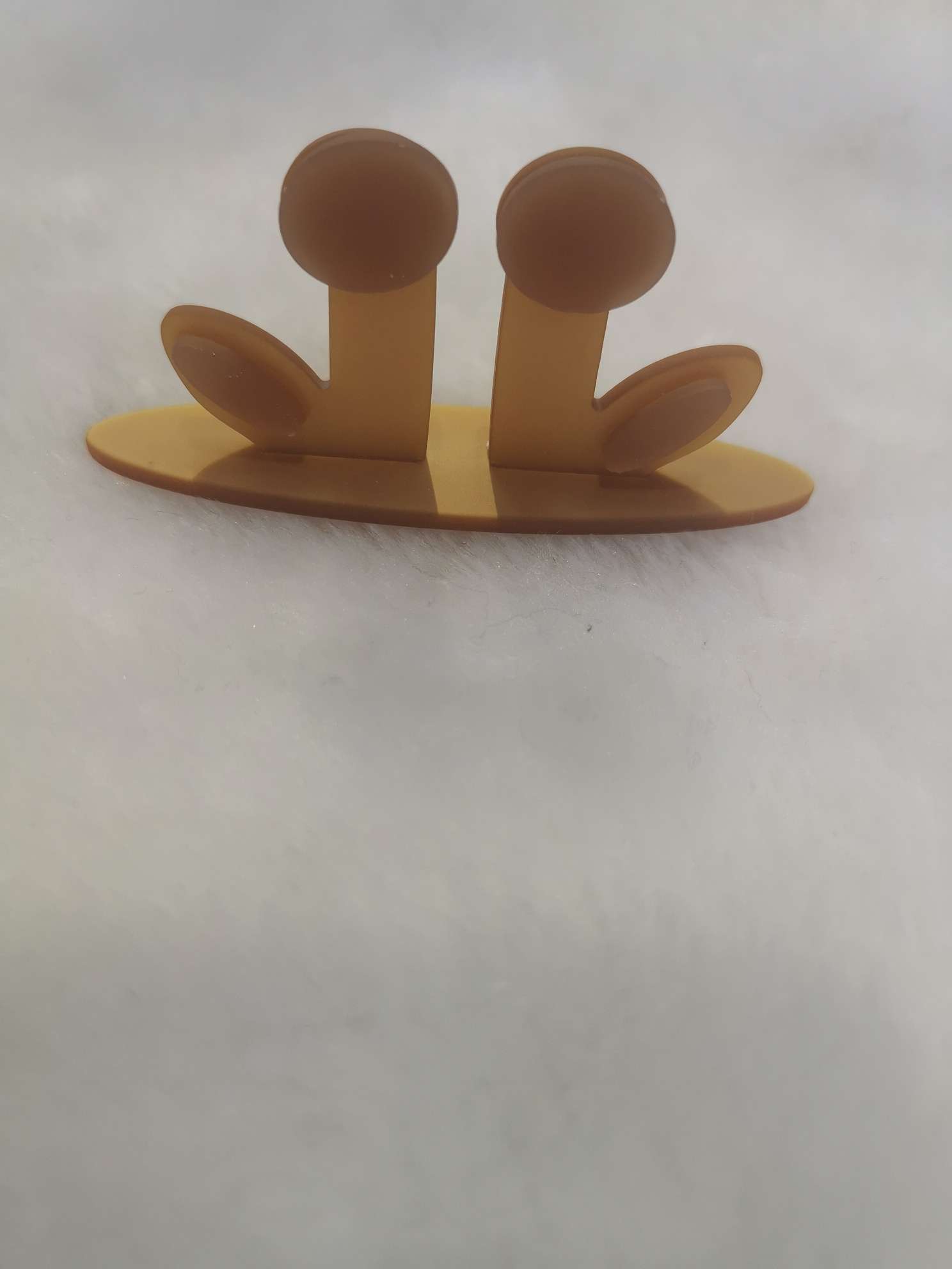 Three-dimensional antlers of acrylic jewelry accessories