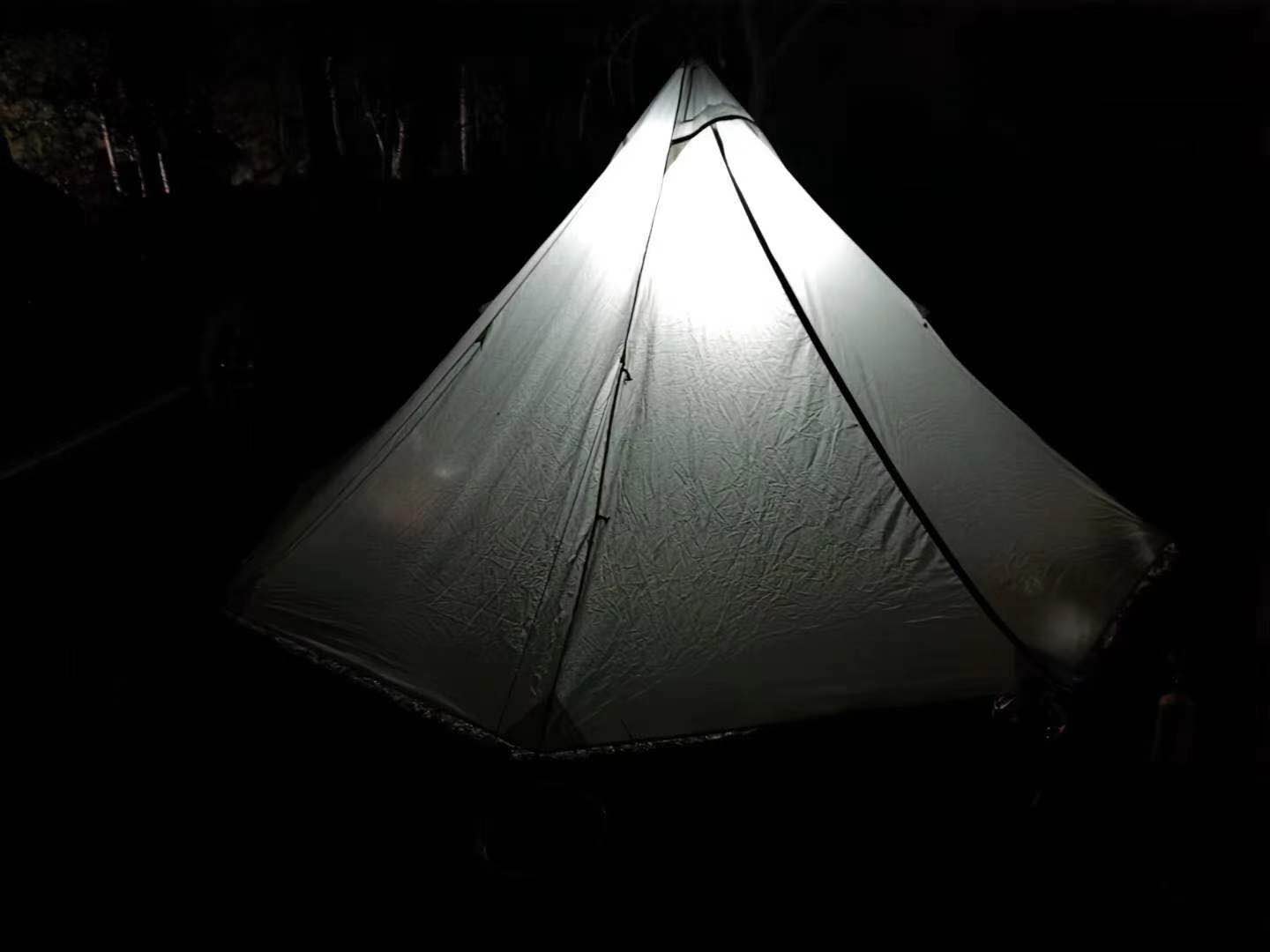 15D silicone high-end ultra-light tent Application Scenario