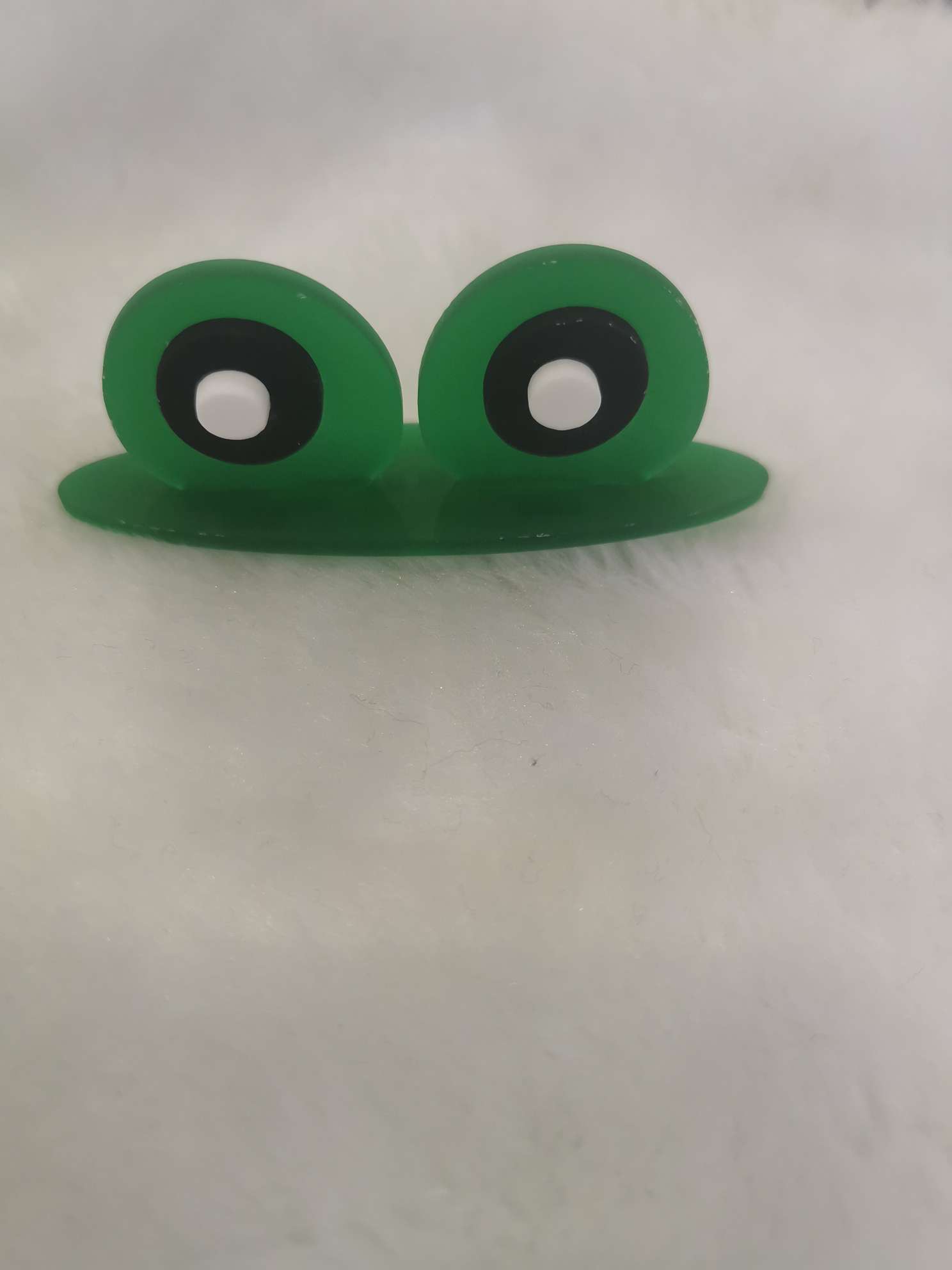 Best-selling acrylic jewelry accessory - Three-dimensional frog