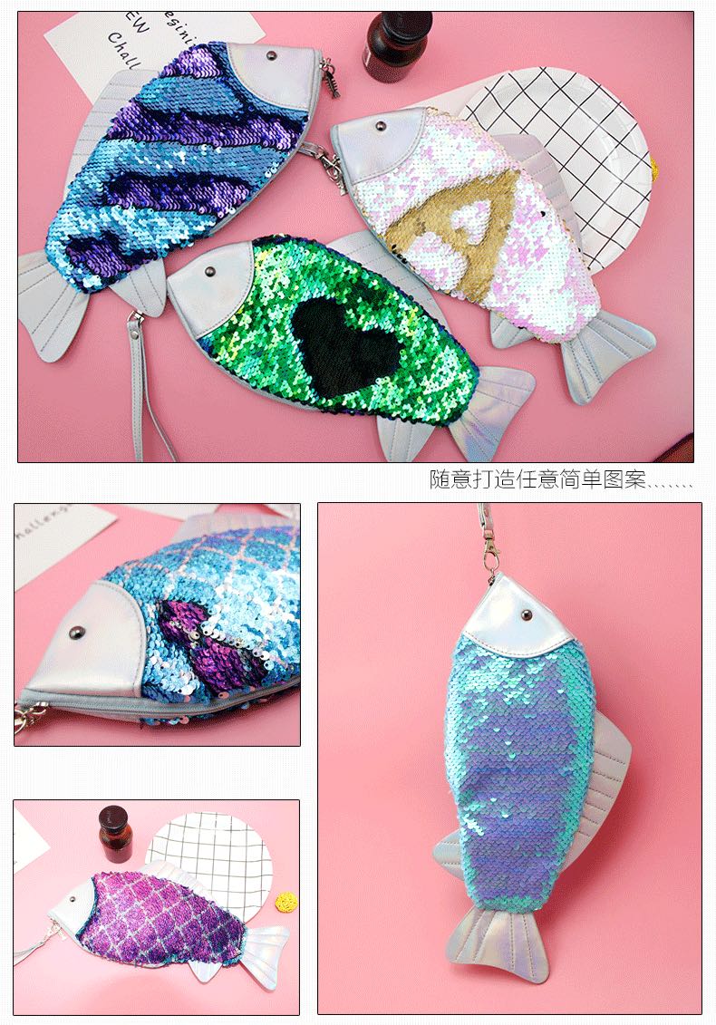 厂家直销  手提小鱼化妆包详情图1