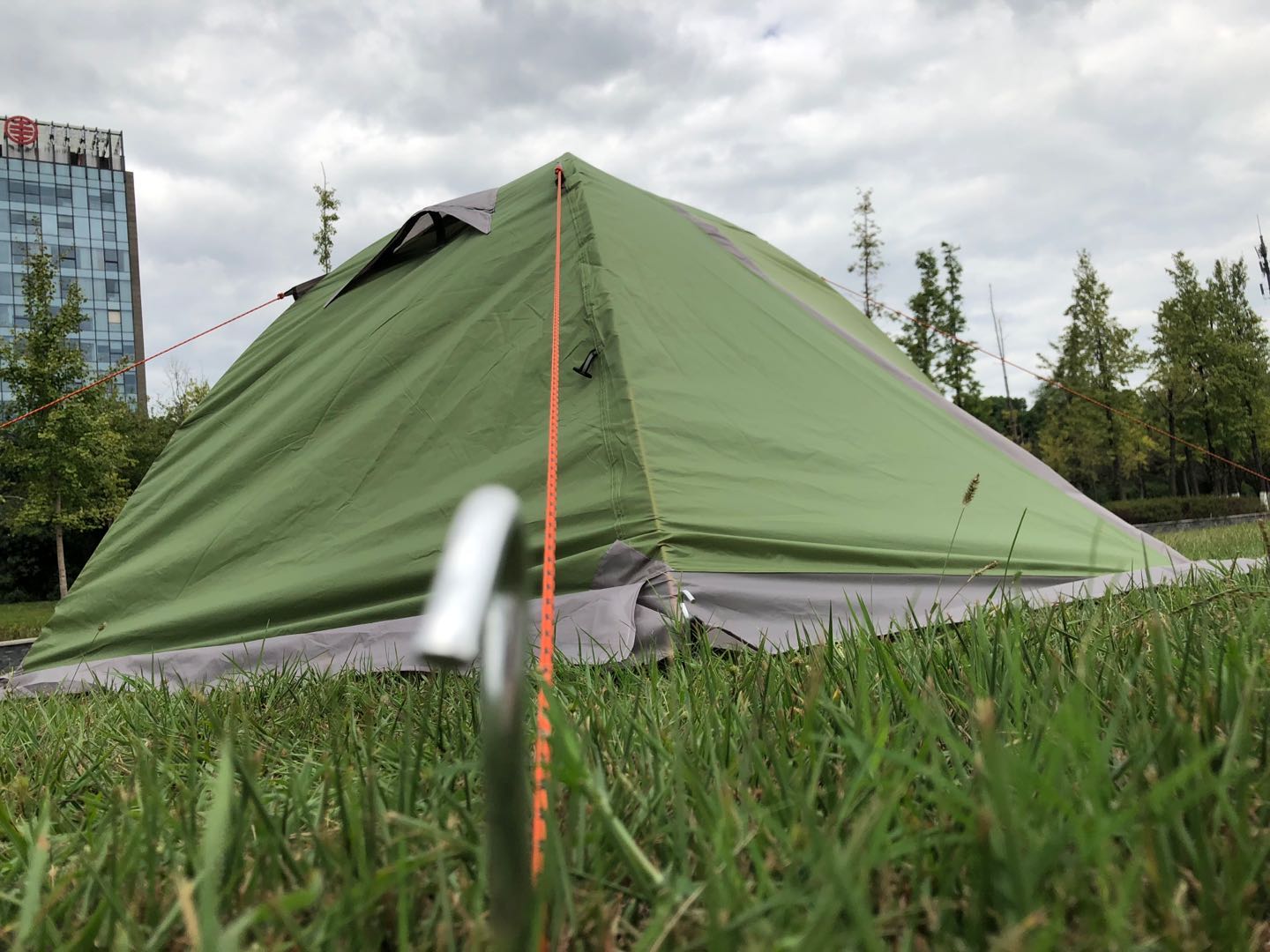 Yue Lai Inn ultra light 3-4 person tent Pole tent camping picnic tent manual tent double tent Application Scenario