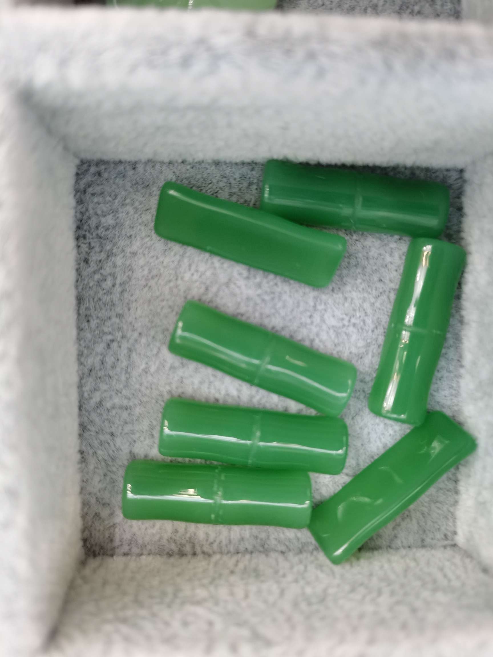 Materials for making bamboo joint pendants detail image 1