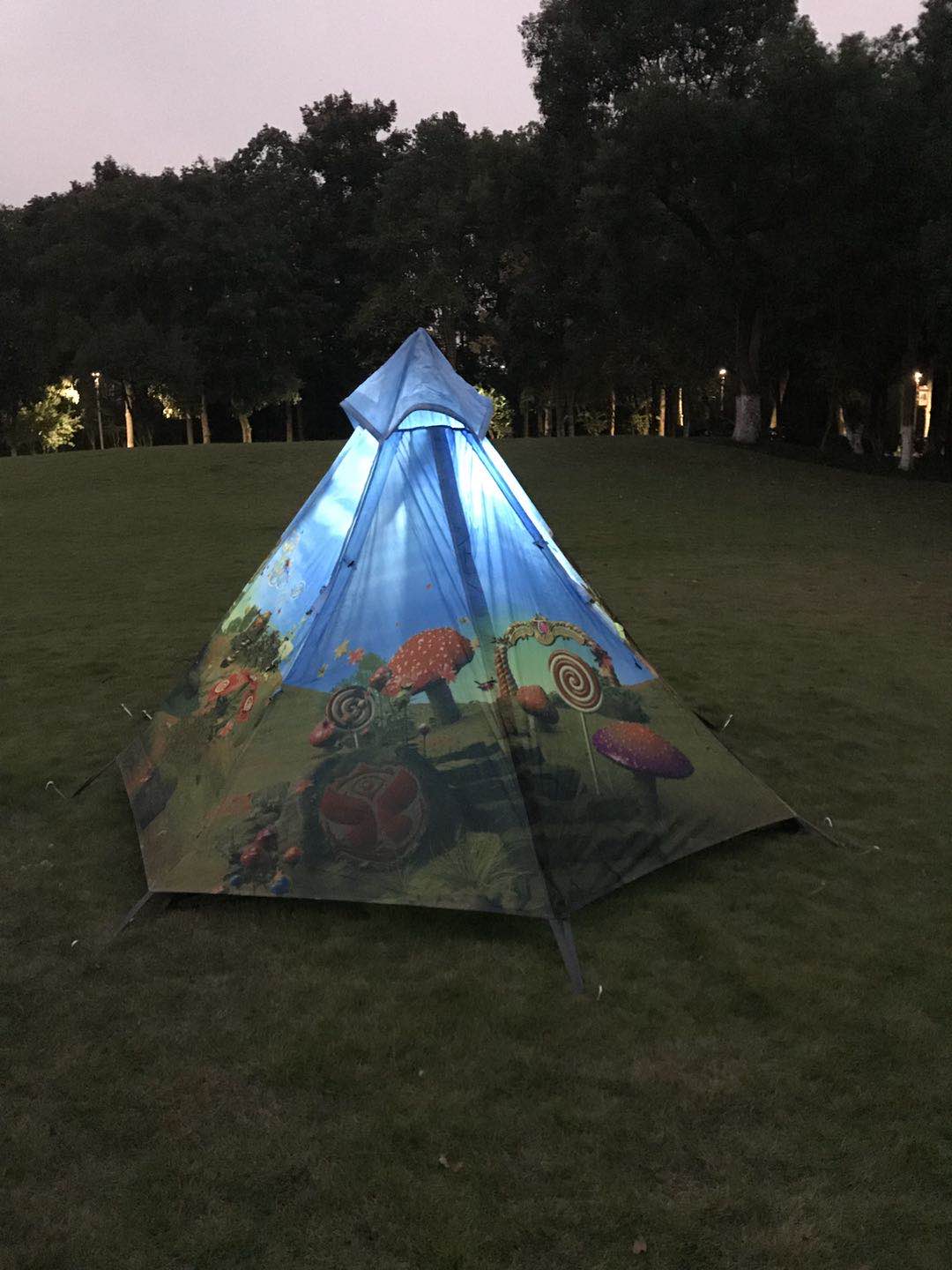 Cartoon Indian tent Specification image