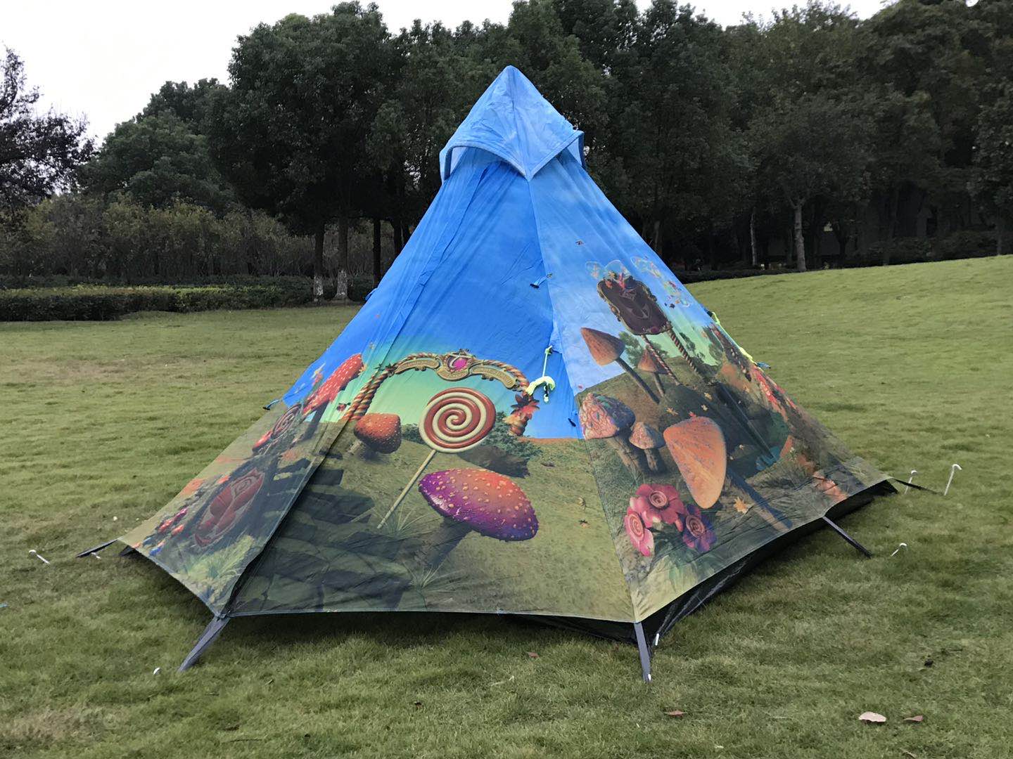 Cartoon Indian tent undefined