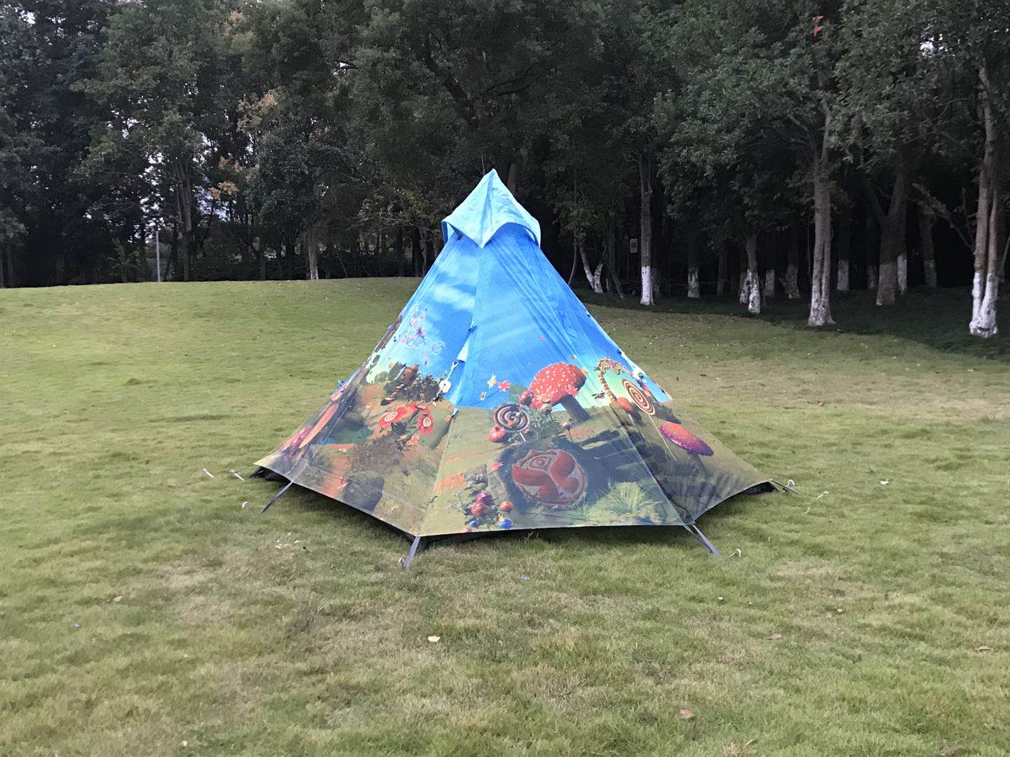 Cartoon Indian tent undefined
