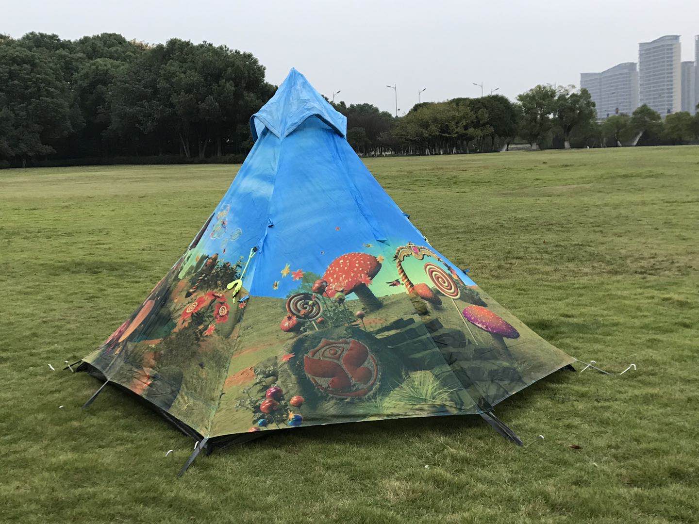 Cartoon Indian tent undefined