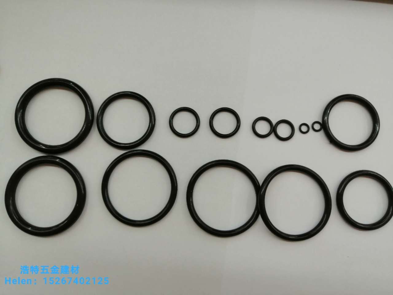 Rubber rings, rubber pads, silicone rings, sealing rings, O-rings, rubber pads, rubber products, round pads, oil-resistant rubber rings 3 undefined