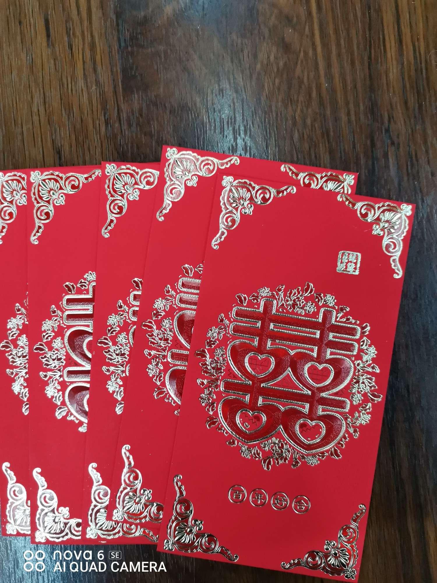 Wedding celebrations, red envelopes, happy Chinese characters, red envelopes ten million red envelopes thumbnail