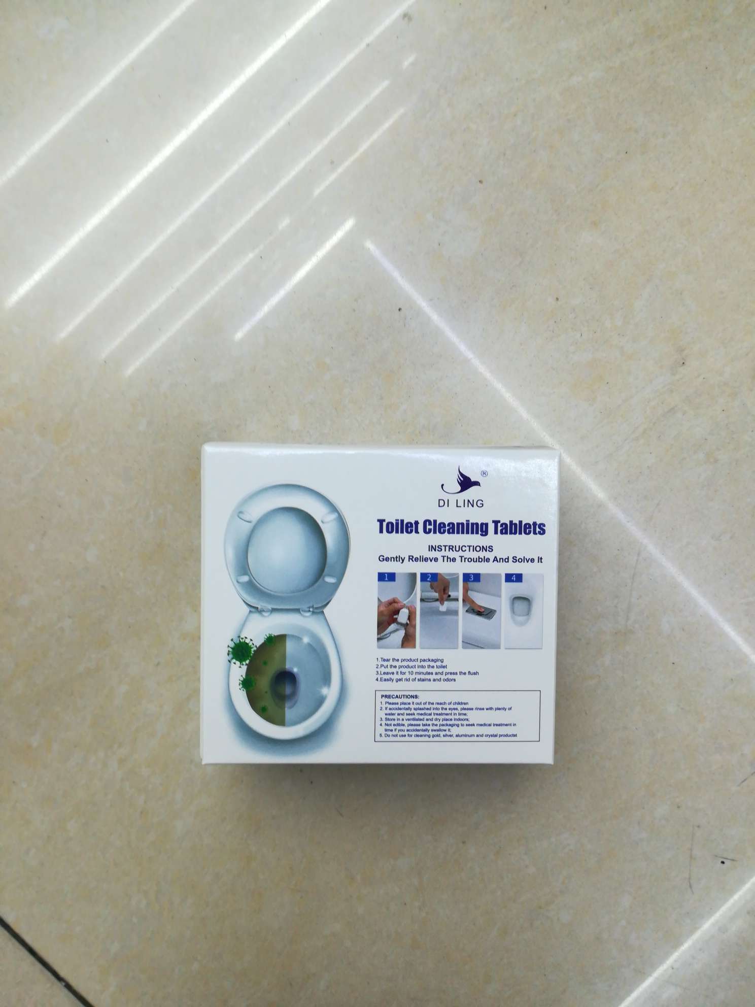 DL501马桶清洁泡腾片产品图