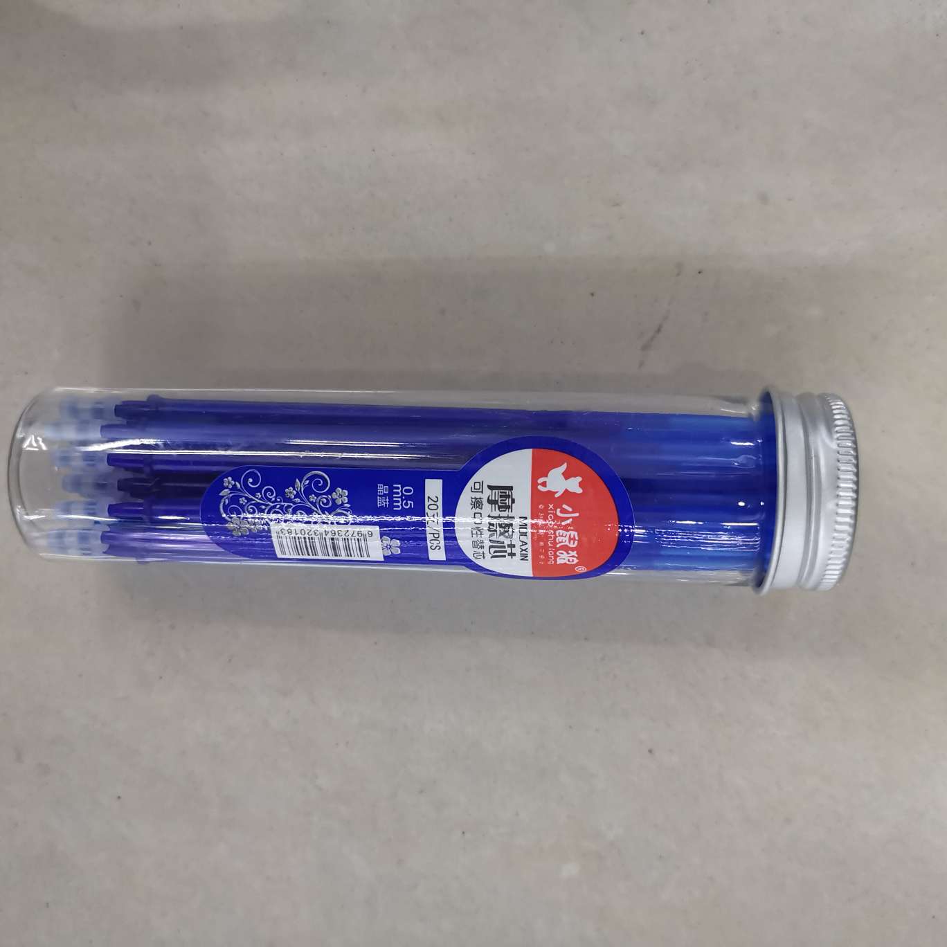20 gel pen refills are given to the Friction Erasable pen Specification image