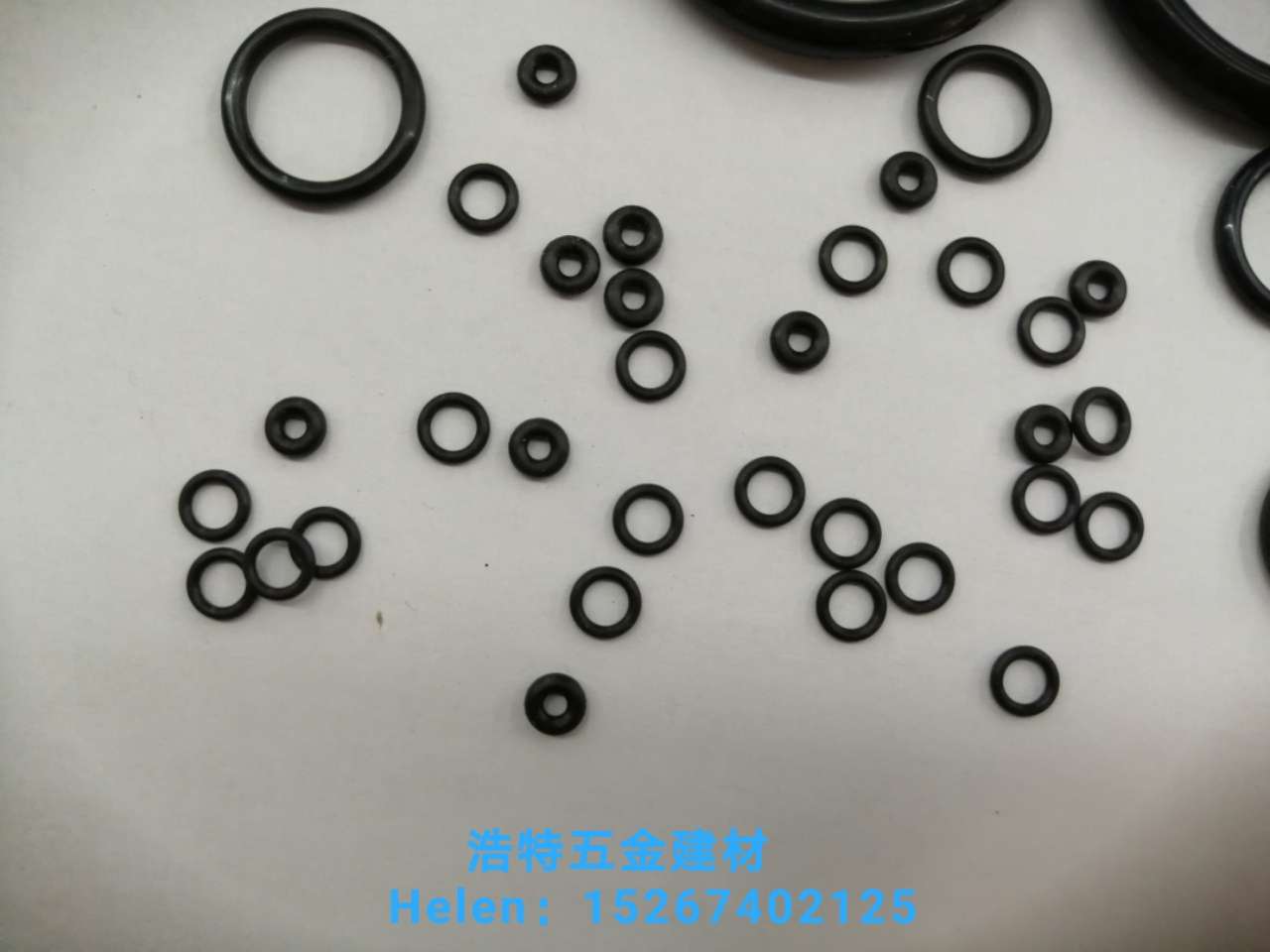 Rubber rings, rubber pads, silicone rings, sealing rings, O-rings, rubber pads, rubber products, round pads, oil-resistant rubber rings 1 Specification image