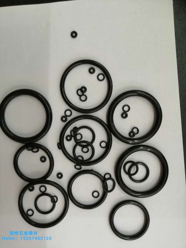 Rubber rings, rubber pads, silicone rings, sealing rings, O-rings, rubber pads, rubber products, round pads, oil-resistant rubber rings detail image 2