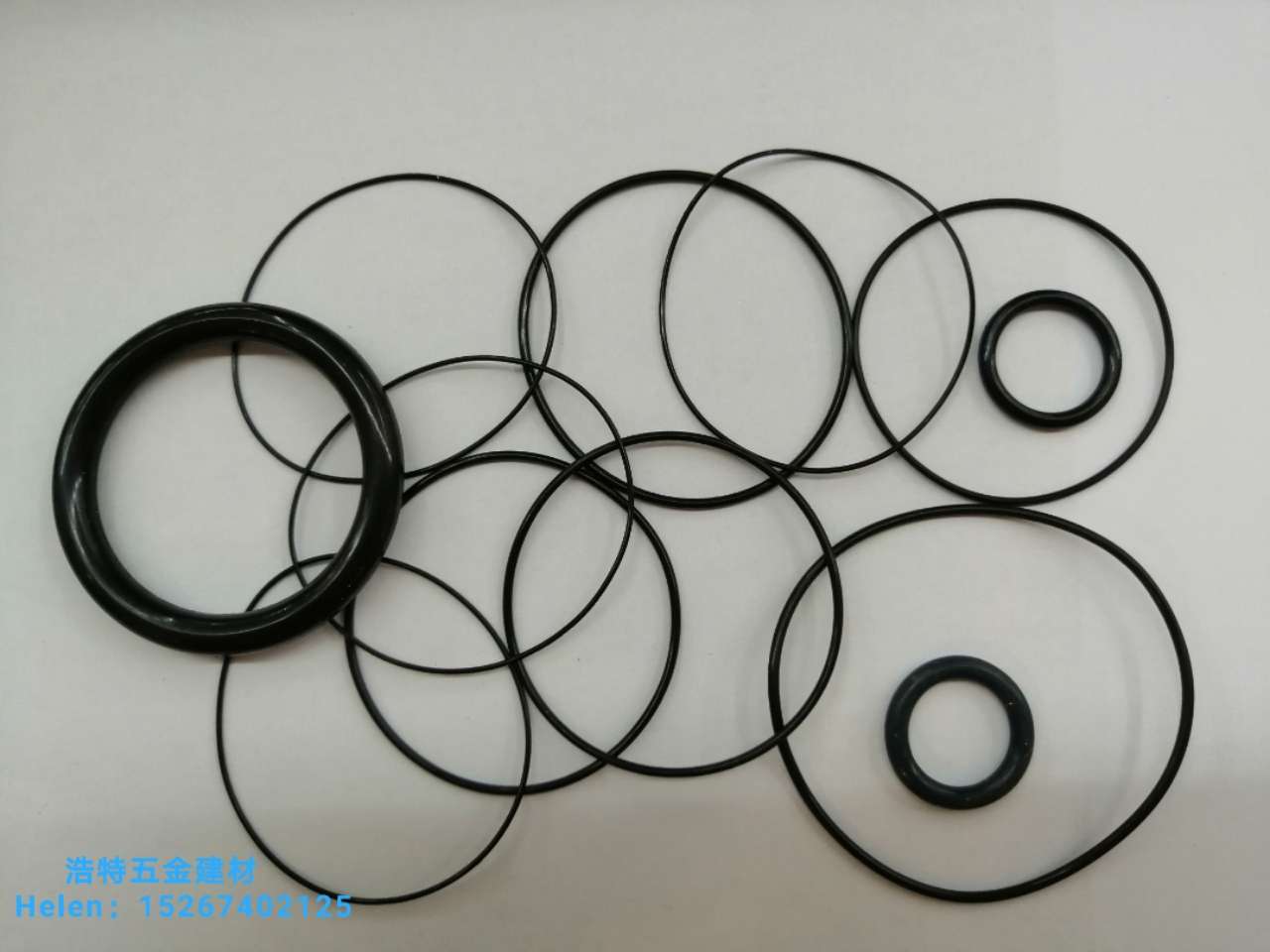 Rubber gasket sealing ring Rubber ring silicone ring O-ring rubber ring rubber ring rubber products round gasket oil resistant rubber ring color rubber washer various models complete, undefined