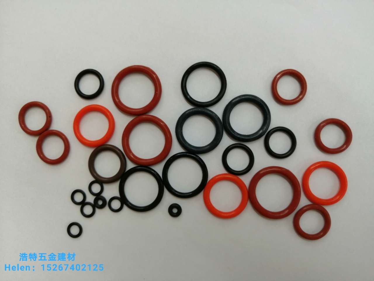 Rubber gasket sealing ring Rubber ring silicone ring O-ring leather ring Rubber products round mat oil resistant rubber ring color rubber mat manufacturer direct sales 2, full figure