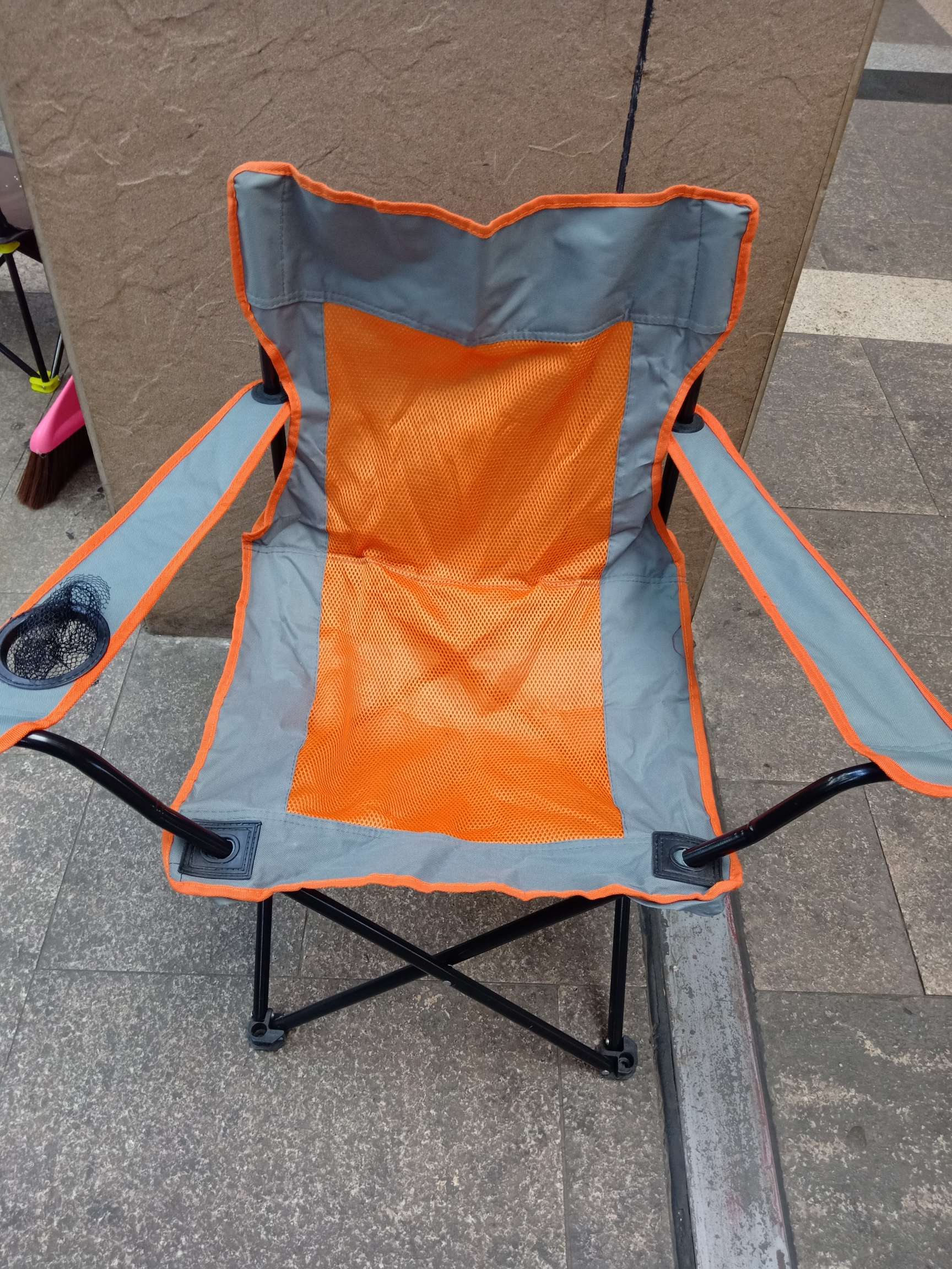 沙滩椅   加网扶手椅     折叠椅