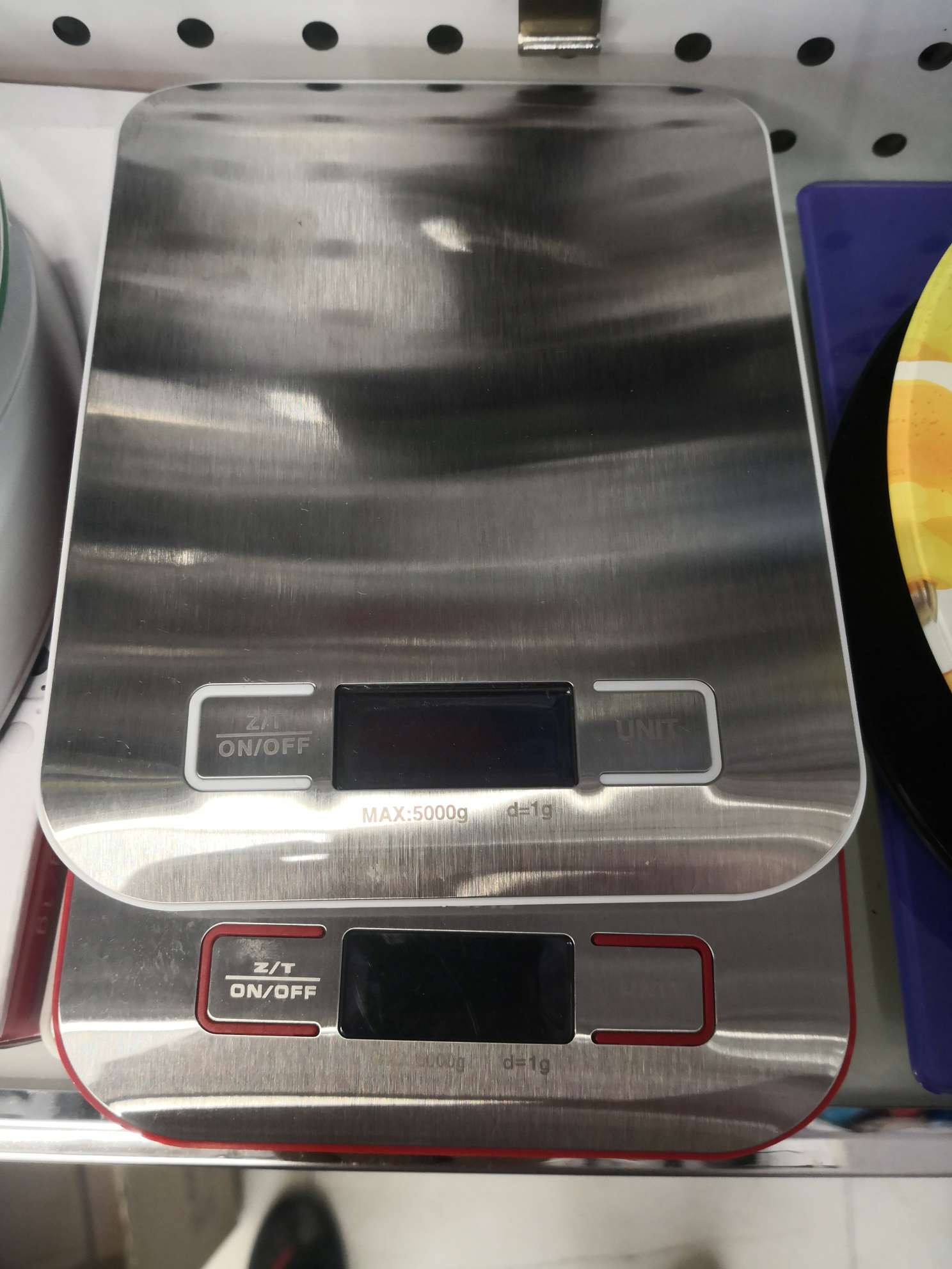 Stainless steel 5kg electronic scale