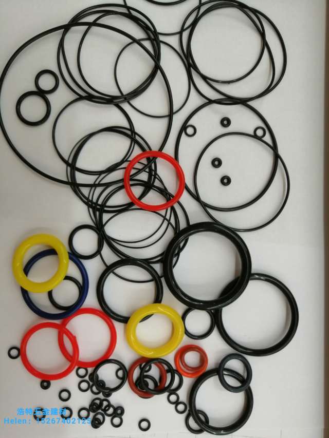 Rubber gasket sealing ring Rubber ring silicone ring O-ring leather ring Rubber products round pad oil resistant rubber ring color rubber gasket manufacturer direct sales 9 undefined