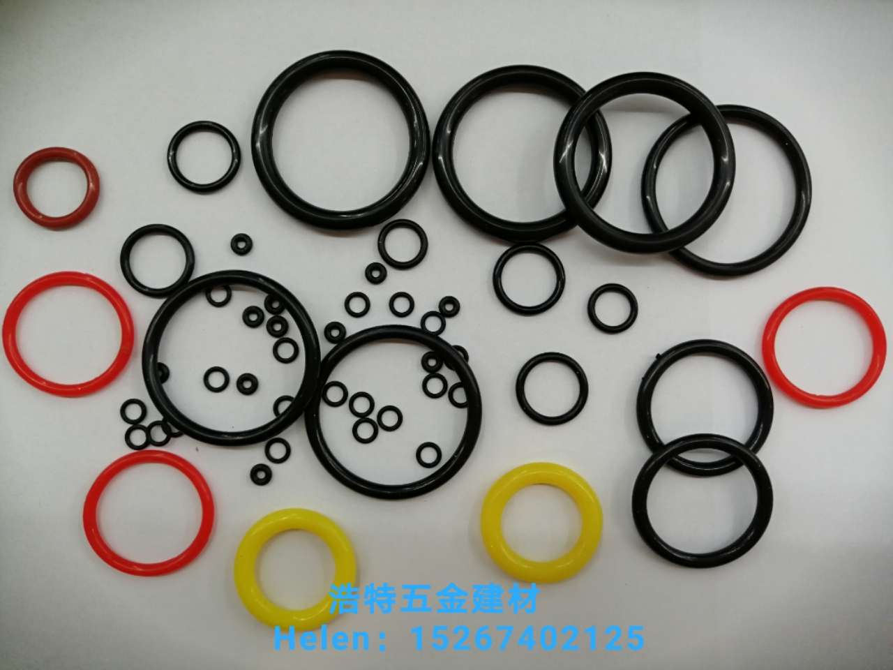 Rubber gasket sealing ring Rubber ring silicone ring O-ring leather ring Rubber products round pad oil resistant rubber ring color rubber gasket manufacturer direct sales 2 Item Picture