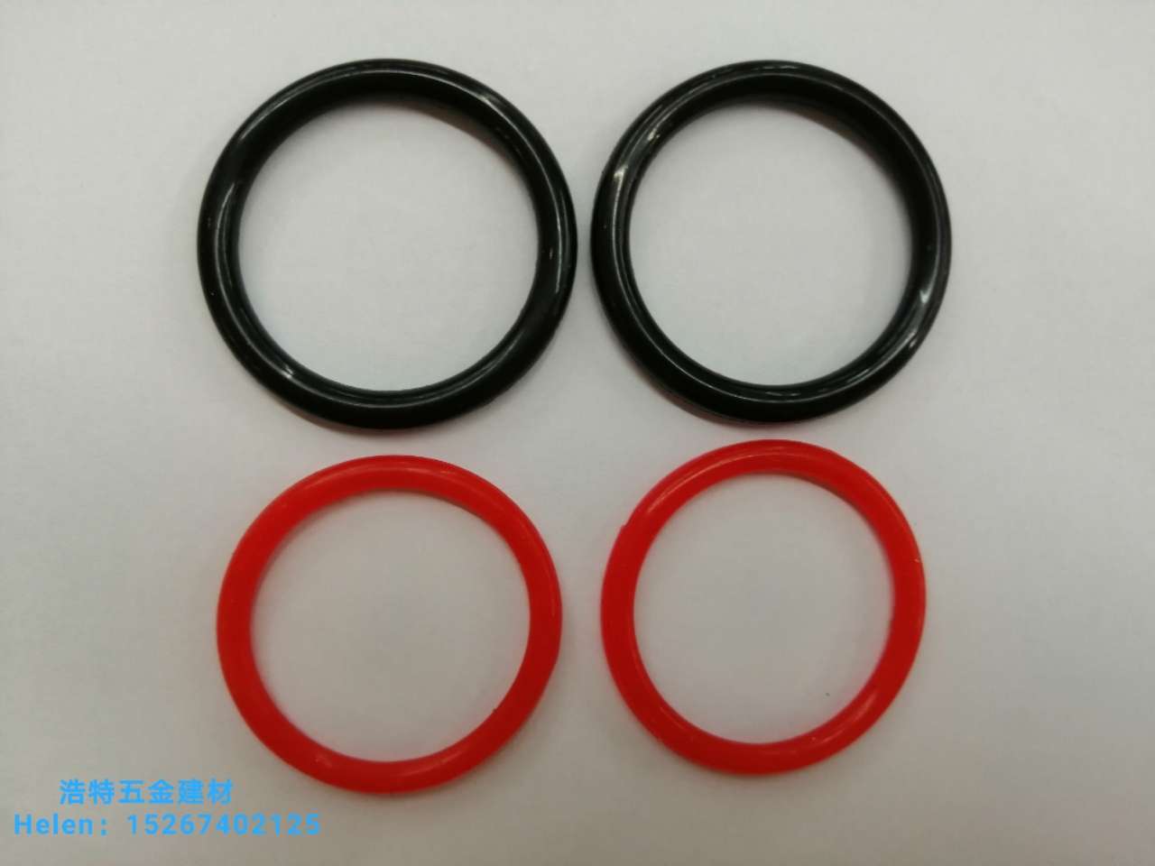 Rubber gasket sealing ring Rubber ring silicone ring O-ring leather gasket rubber products round gasket oil resistant rubber ring color rubber gasket various models complete) undefined