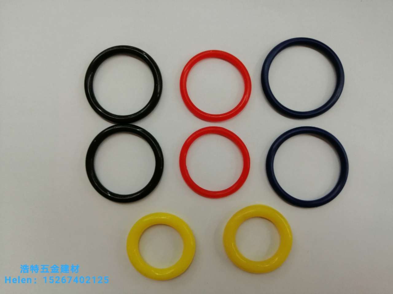 Rubber rings, rubber pads, silicone rings, sealing rings, O-rings, rubber pads, rubber products, round pads, oil-resistant rubber rings. detail image 4