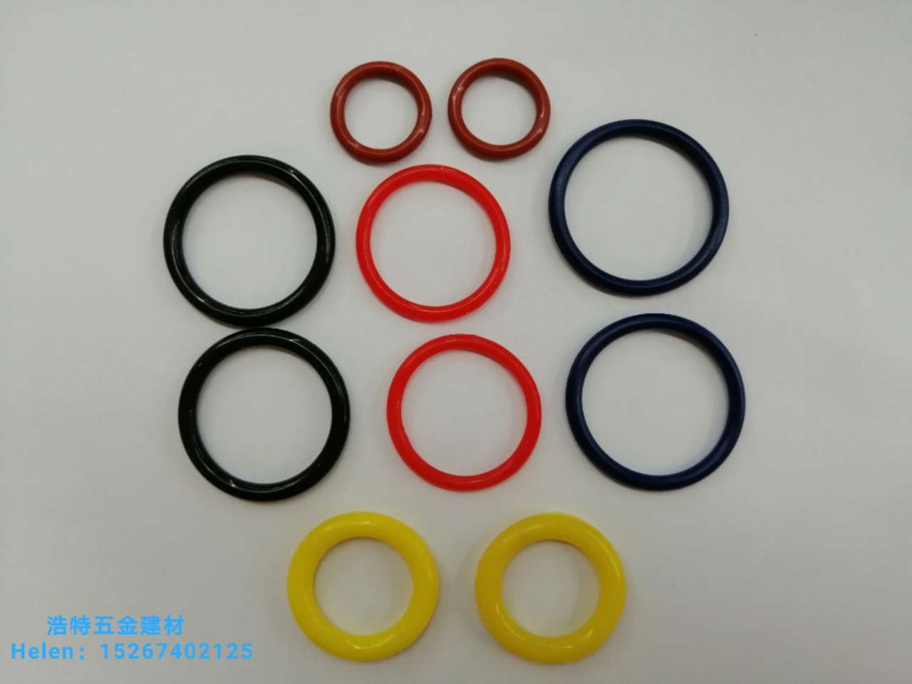 Rubber gasket sealing ring Rubber ring silicone ring O-ring rubber ring Rubber products rubber pad oil resistant rubber ring color rubber washer factory direct sales? full figure