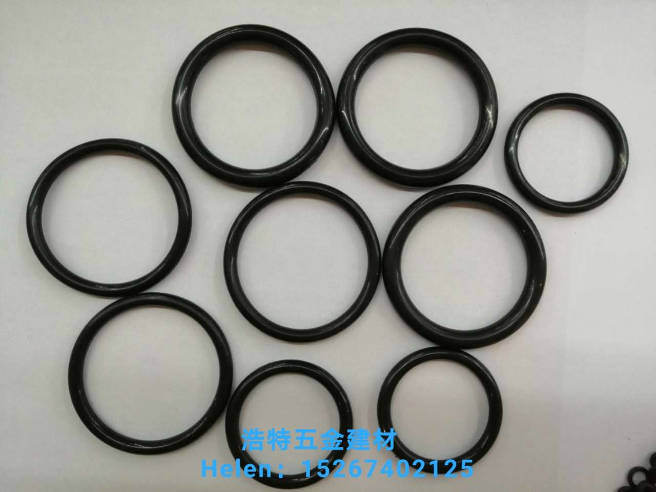 Rubber gasket sealing ring Rubber ring silicone ring O-ring leather ring Rubber products round pad oil resistant rubber ring color rubber washer manufacturer direct sales. details Picture