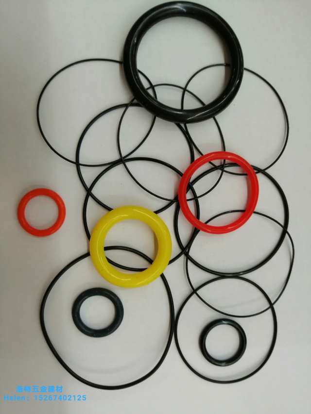 Rubber rings, rubber pads, silicone rings, sealing rings, O-rings, rubber pads, rubber products, round pads, oil-resistant rubber rings, colored rubber pads 2 Specification image