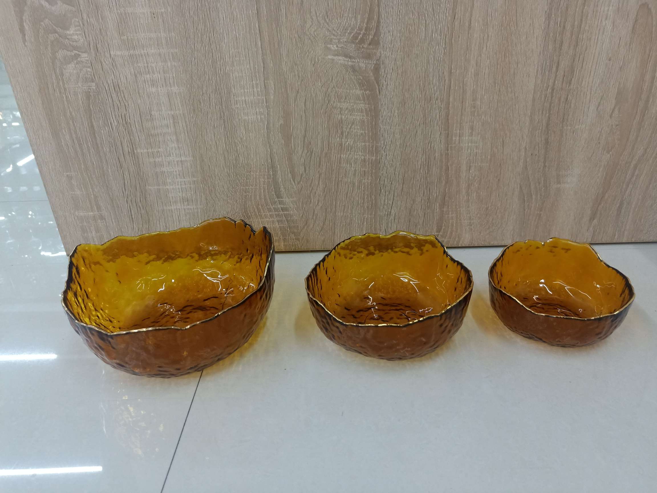 琥珀色沙拉碗