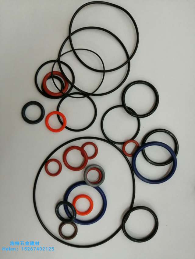 Rubber rings, rubber pads, silicone rings, sealing rings, O-rings, rubber pads, rubber products, round pads, oil-resistant rubber rings, colored rubber pads 2 Item Picture