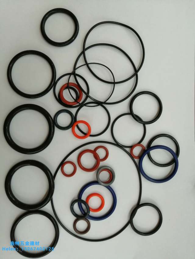 Rubber gasket sealing ring Rubber ring silicone ring O-ring leather ring Rubber products round pad oil resistant rubber ring color rubber gasket manufacturer direct sales 9 undefined