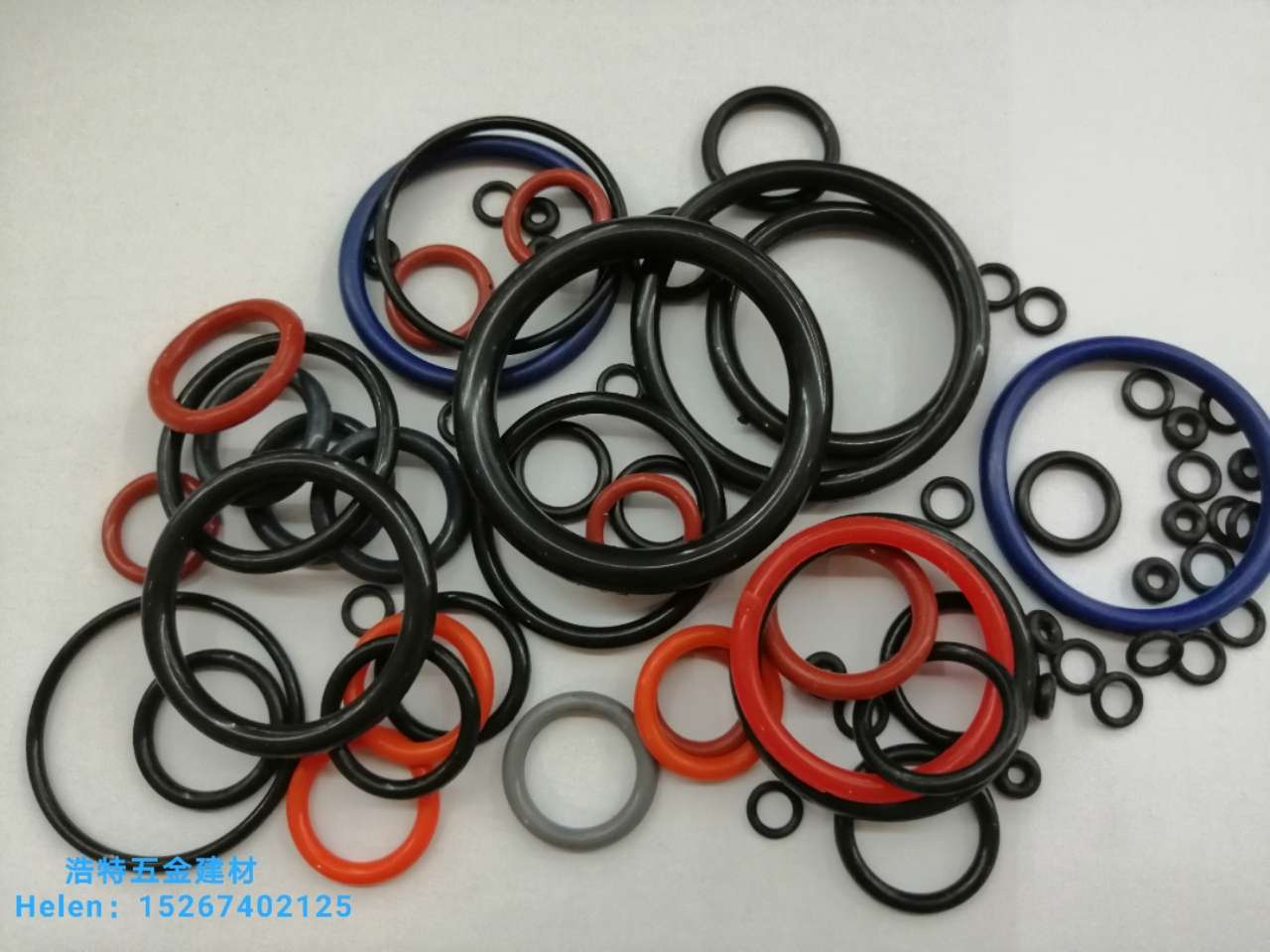 Rubber gasket sealing ring Rubber ring silicone ring O-ring leather ring Rubber products round pad oil resistant rubber ring color rubber mat manufacturers direct sales 3 details Picture