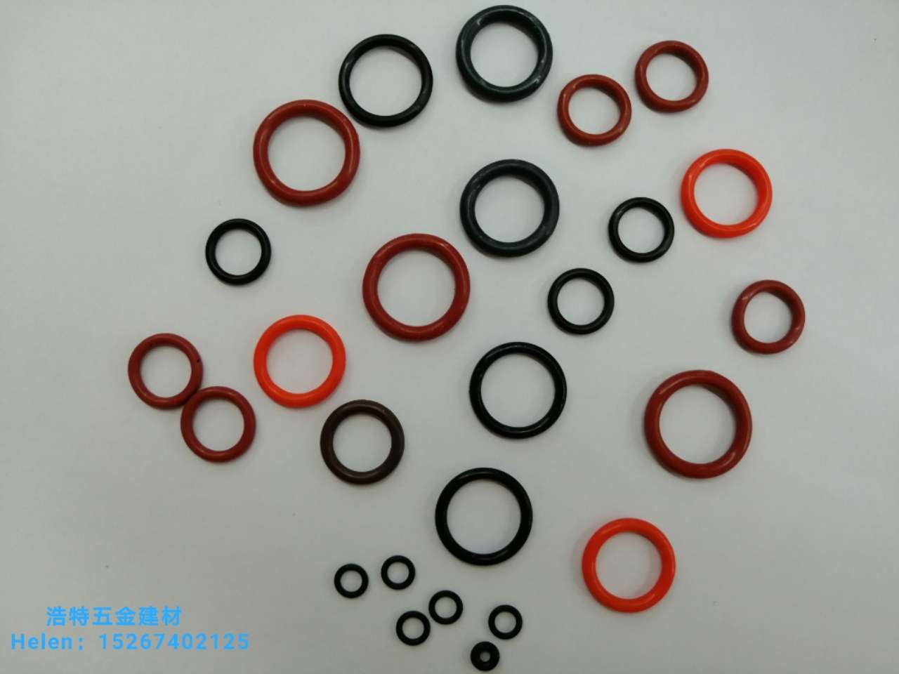 Rubber gasket sealing ring Rubber ring silicone ring O-ring rubber ring Rubber products rubber pad oil resistant rubber ring color rubber washer manufacturer direct sales, full figure
