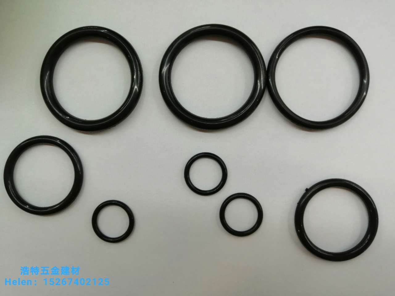 Sealing ring, rubber ring, rubber pad, silicone ring, O-ring, rubber pad, rubber products, round pad, oil-resistant rubber ring, colored rubber pad undefined