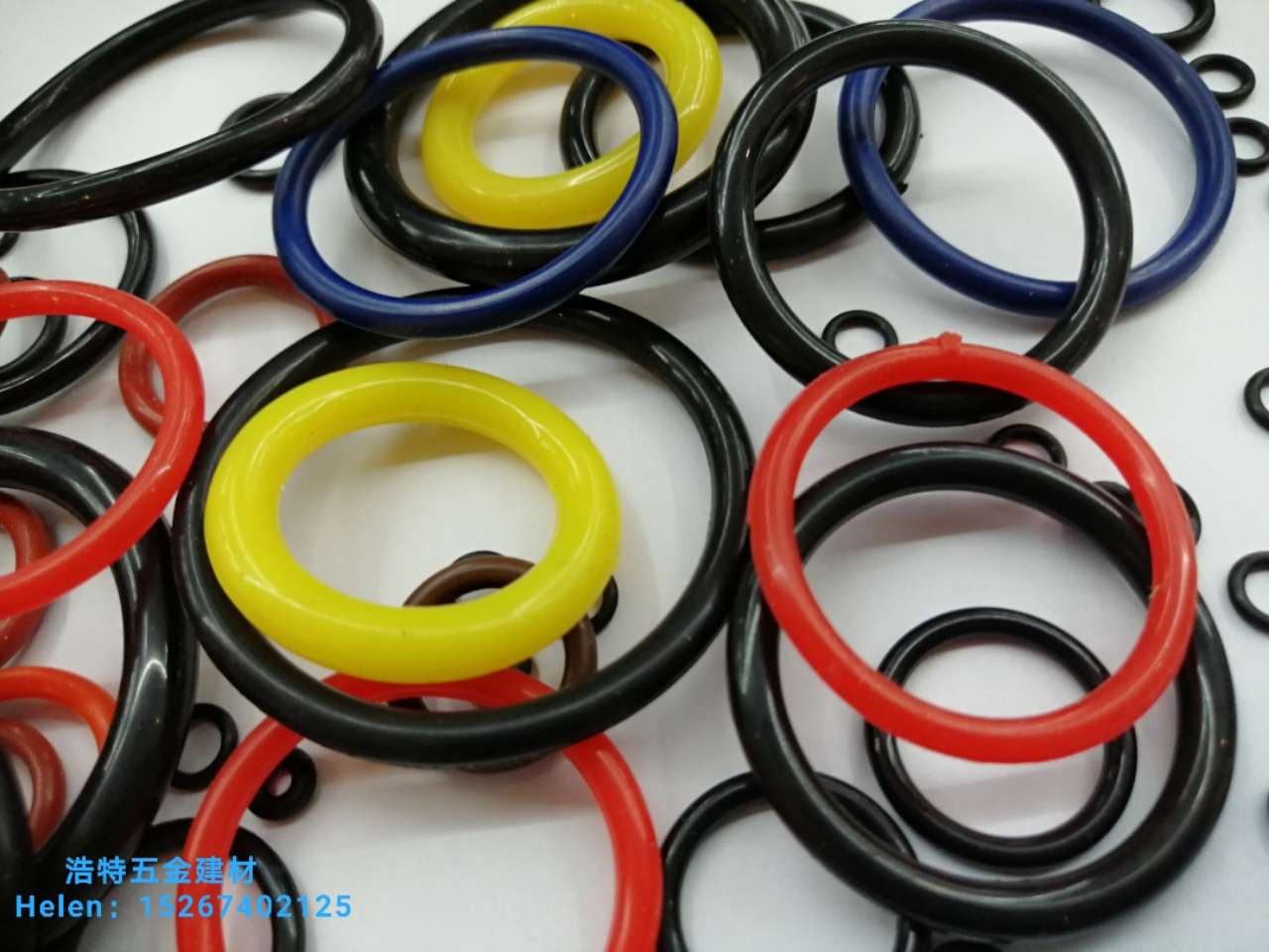 Rubber gasket sealing ring Rubber ring silicone ring O-ring leather ring Rubber products round pad oil resistant rubber ring color rubber mat manufacturers direct sales 3 full figure
