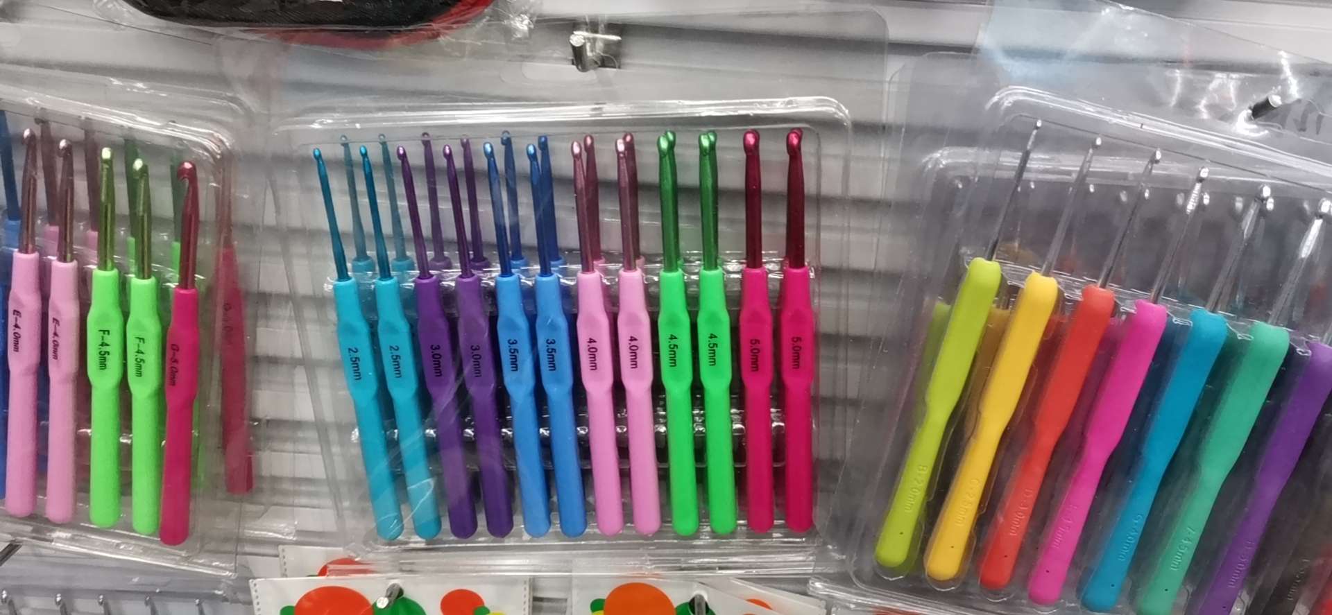 塑料炳彩色钩针详情图16