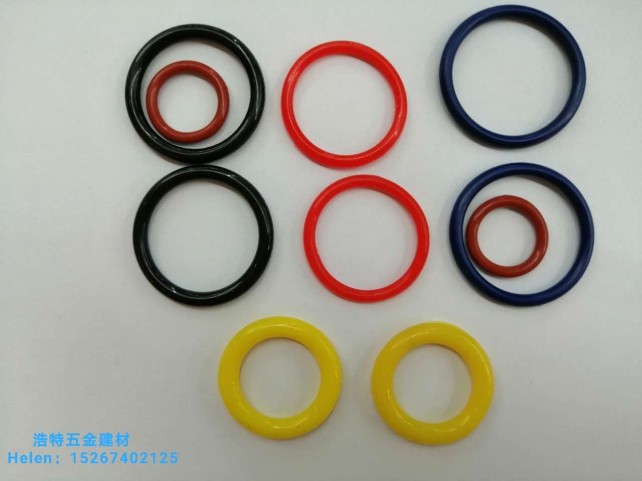 Rubber gasket sealing ring Rubber ring silicone ring O-ring leather ring Rubber products round pad oil resistant rubber ring color rubber gasket manufacturer direct sales 9 full figure