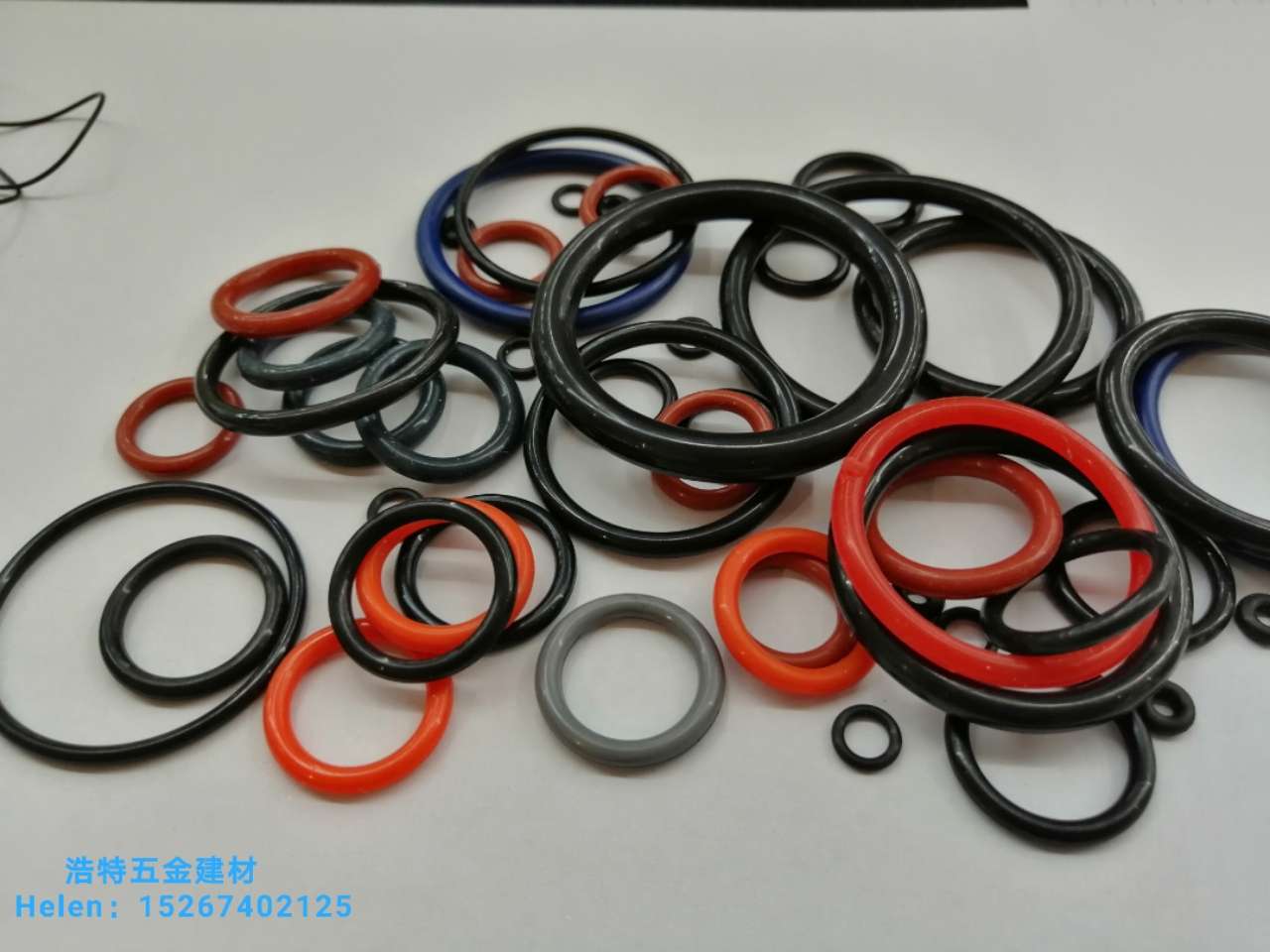 Rubber gasket sealing ring Rubber ring silicone ring O-ring leather ring Rubber products round pad oil resistant rubber ring color rubber mat manufacturers direct sales 3 undefined