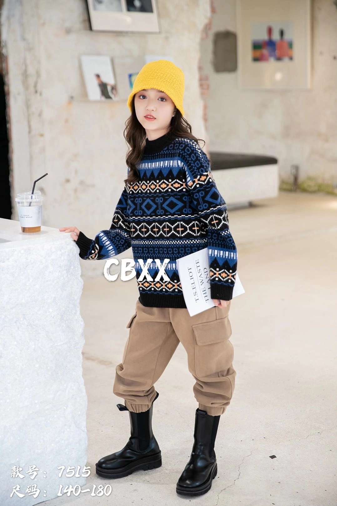 140-180女式毛衣细节图