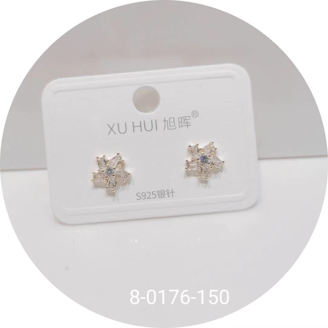 S925 silver stud earrings