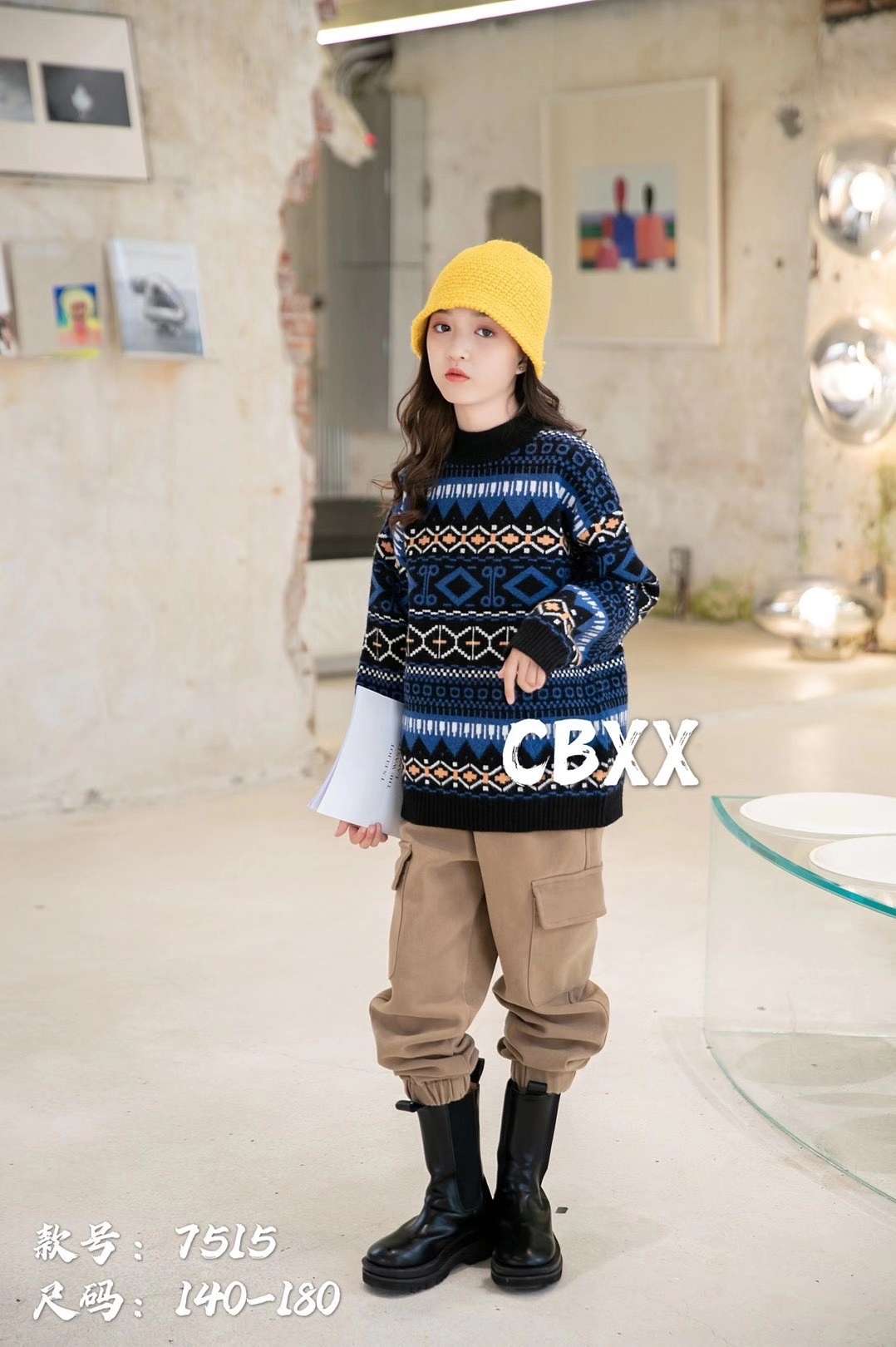 140-180女式毛衣产品图