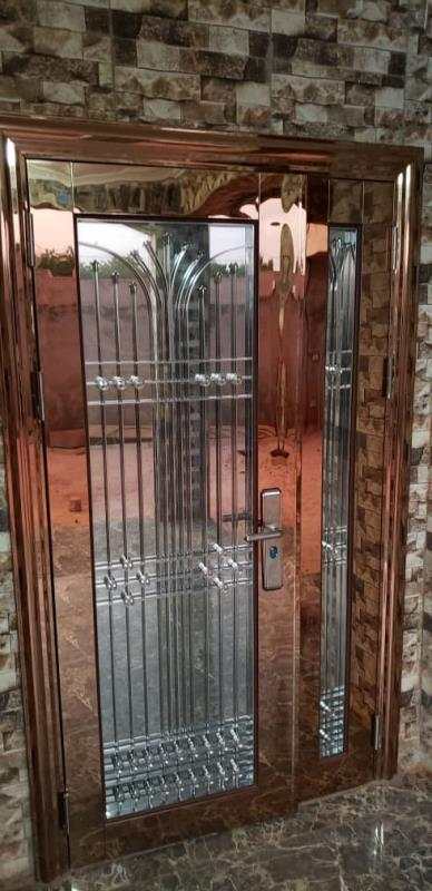 304stainless steel door , golden color SS-002