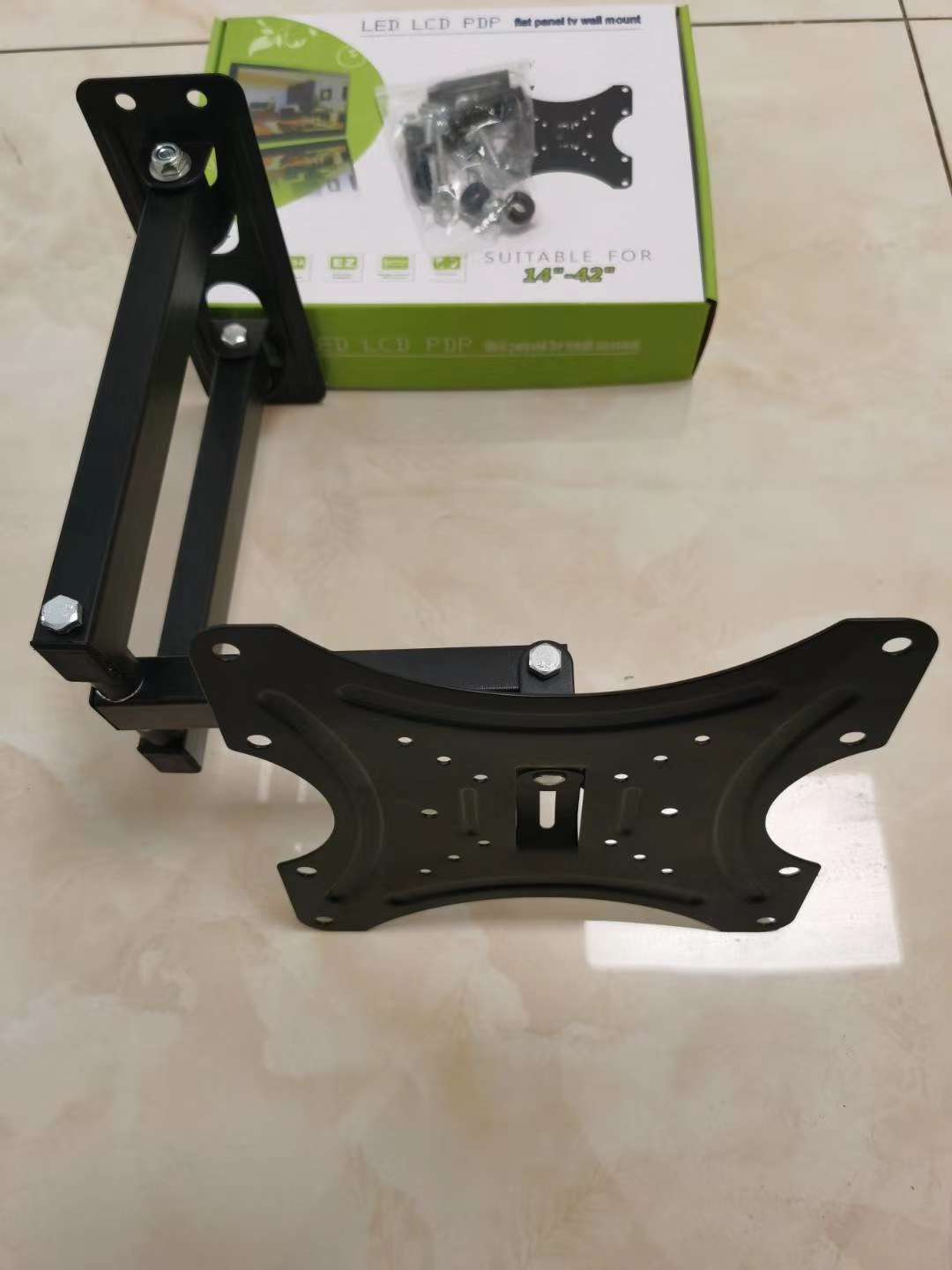 液晶电视挂架，14-42寸电视通用117白底实物图