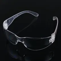 供应劳保用品防护眼镜防尘防风沙 透明防冲击防飞溅护目防护眼镜