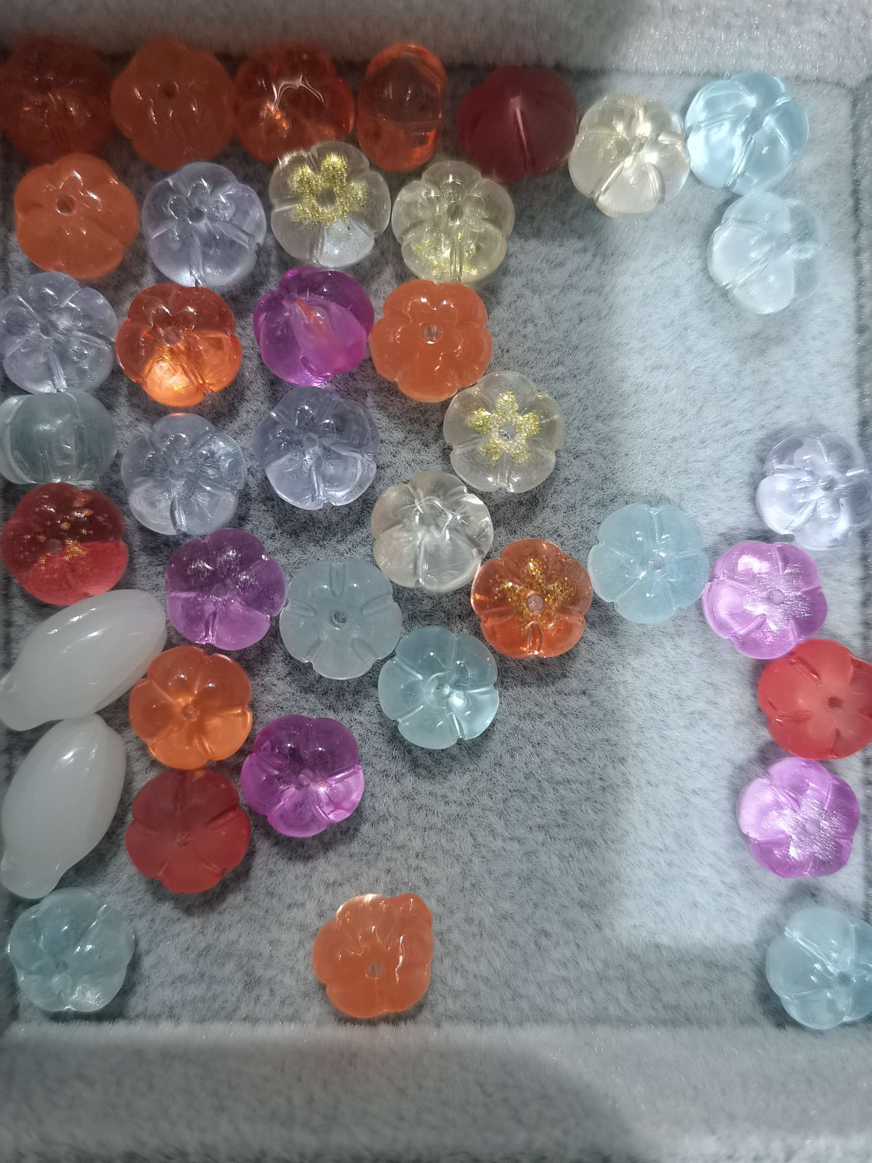 6*9mm pumpkin beads
