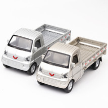 五菱柳州车模仿真小汽车模型小货车玩具声光开门