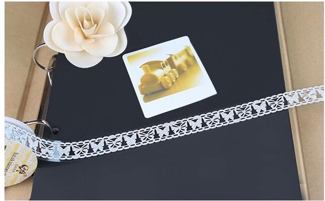 金葱粉蕾丝闪光胶带蕾丝胶带镂空胶带手帐胶带详情图3