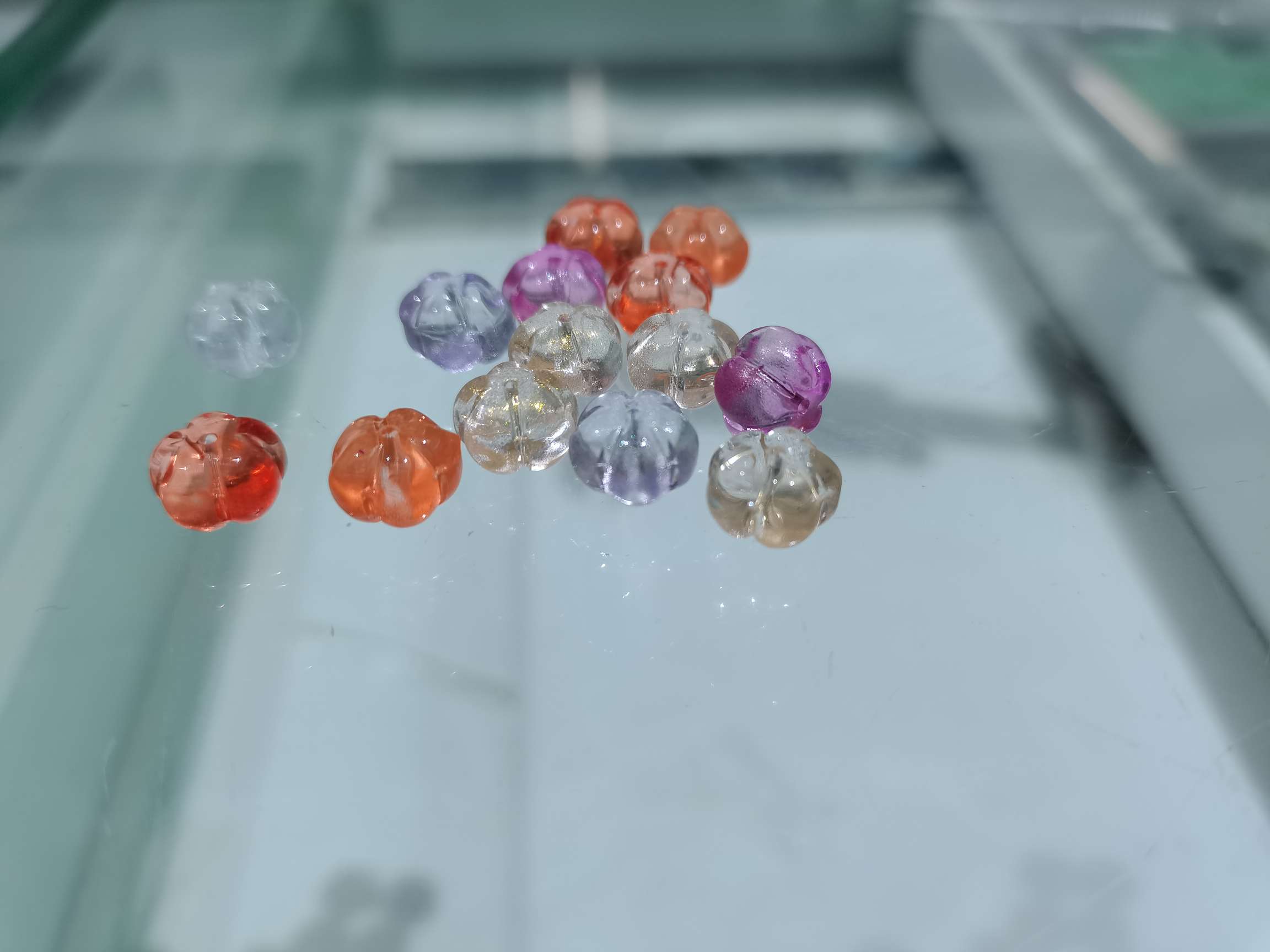 6*9mm pumpkin beads details Picture