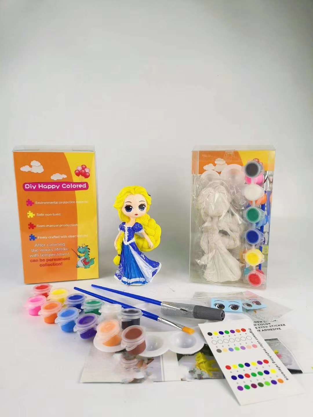 DIY手工涂鸦立体公仔BJ-3